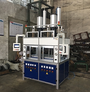 60T雙聯母線排成型機（氣液增壓缸形式）